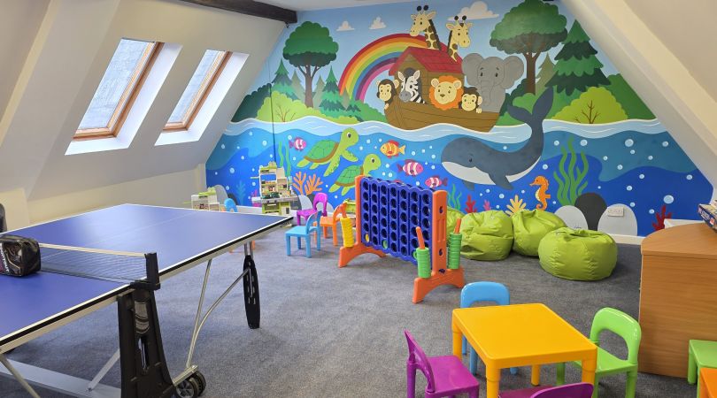 The games room