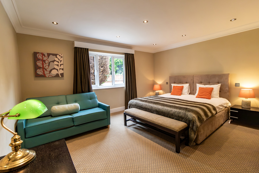 A bedroom in the Hawthorn block today.