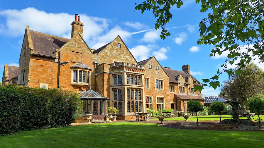Highgate House on a sunny day.