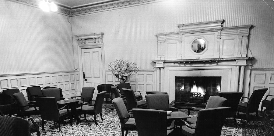 The Reading Room back in the 1950s.