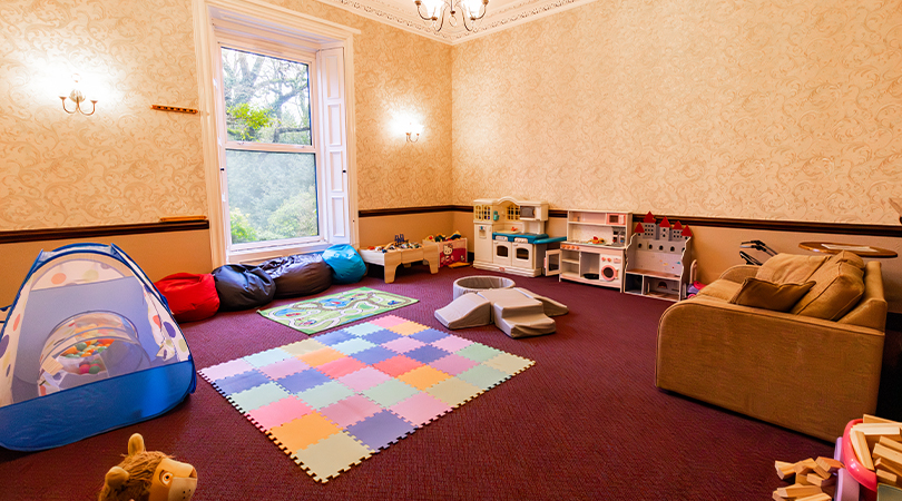 Children's indoor play area